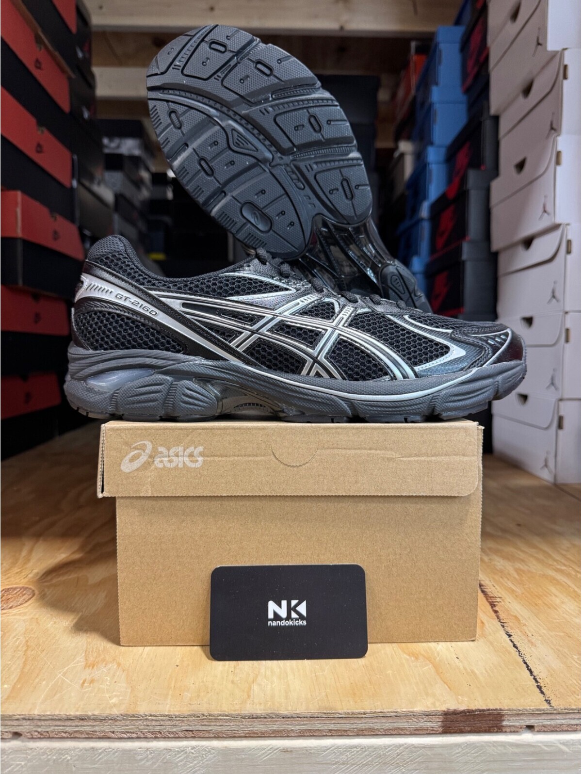 Asics Gt 2160 'Black Pure Silver' 1203a275-001 Mens Size 11